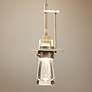 Erlenmeyer 3 1/2" Wide Gold Ambient Mini Pendant