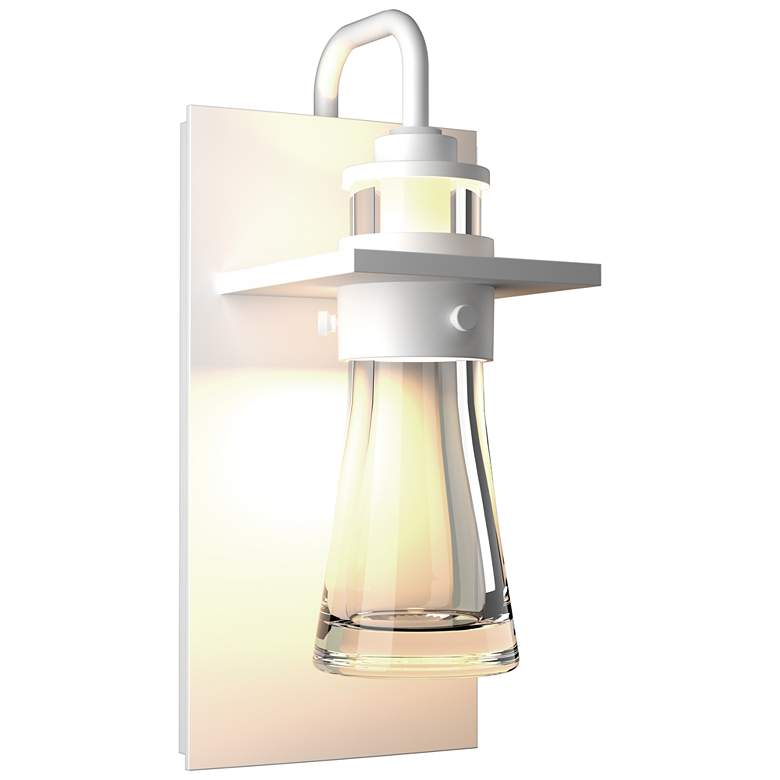 Image 1 Erlenmeyer 5 inch High Medium Coastal White Outdoor Sconce