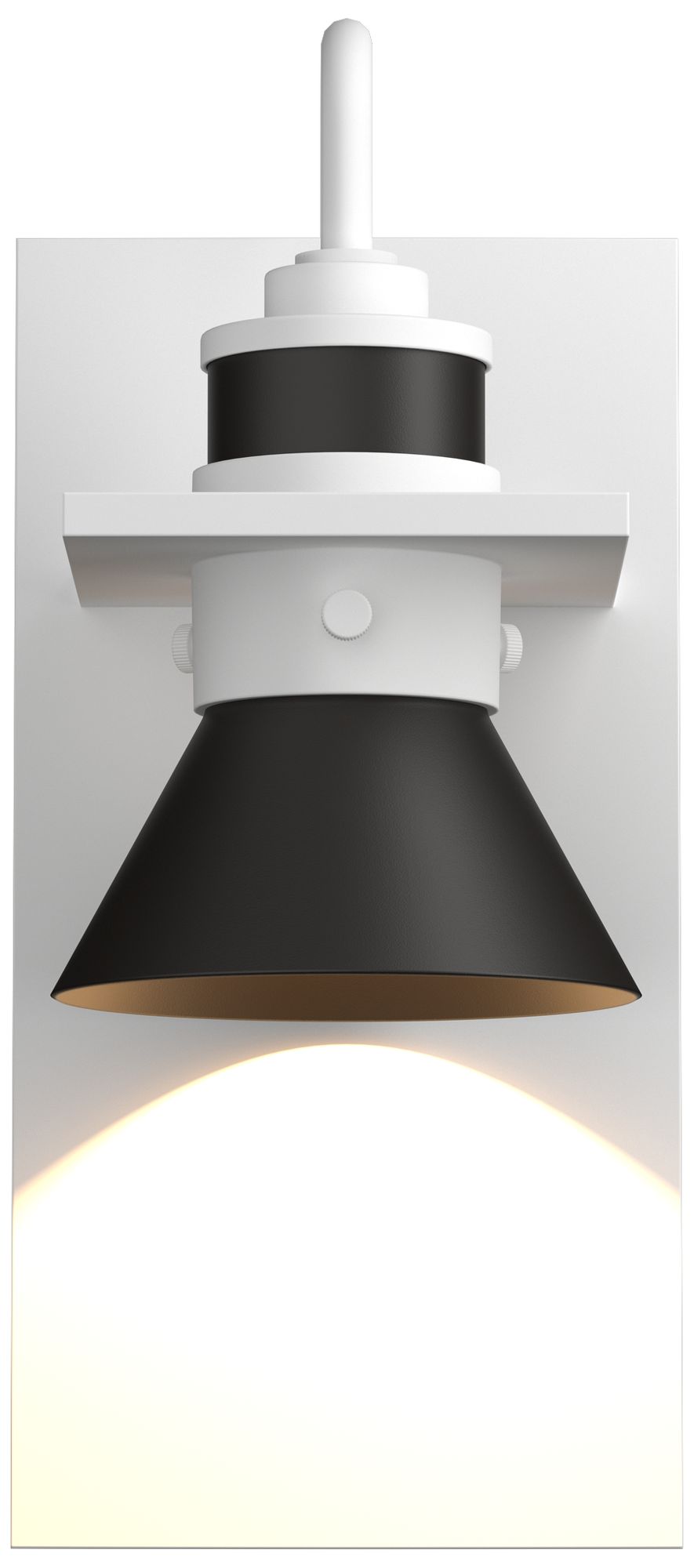 Erlenmeyer 5"H Rubbed Bronze Coastal White Dark Sky Outdoor S Made to
