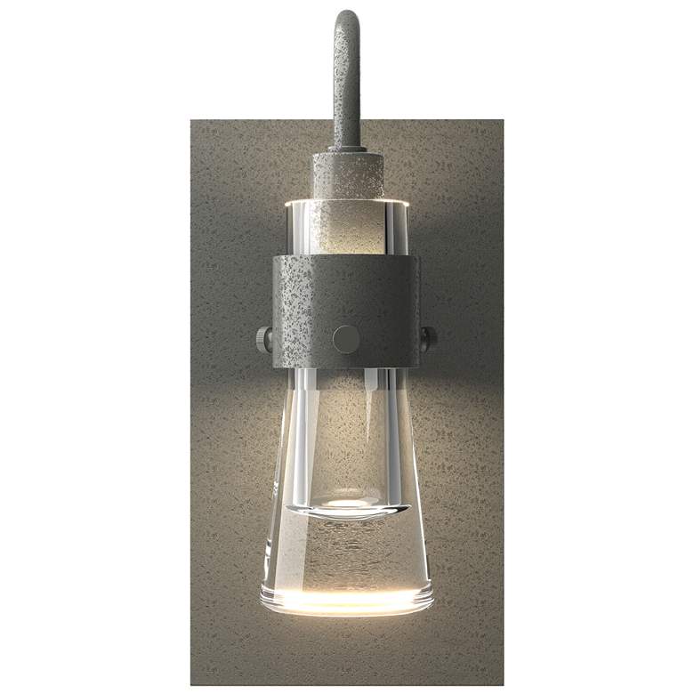 Image 1 Erlenmeyer ADA Sconce - Natural Iron Finish - Clear Glass