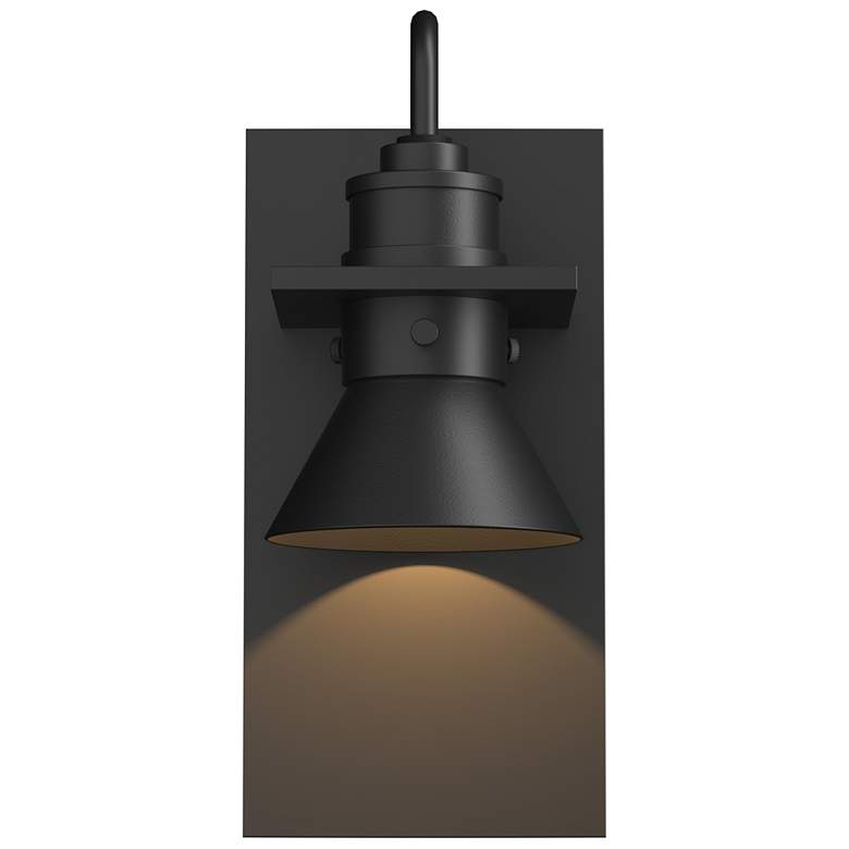 Image 1 Erlenmeyer Dark Sky Outdoor Sconce - Black Finish - Black Accents