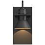 Erlenmeyer Dark Sky Outdoor Sconce - Black Finish - Iron Accents
