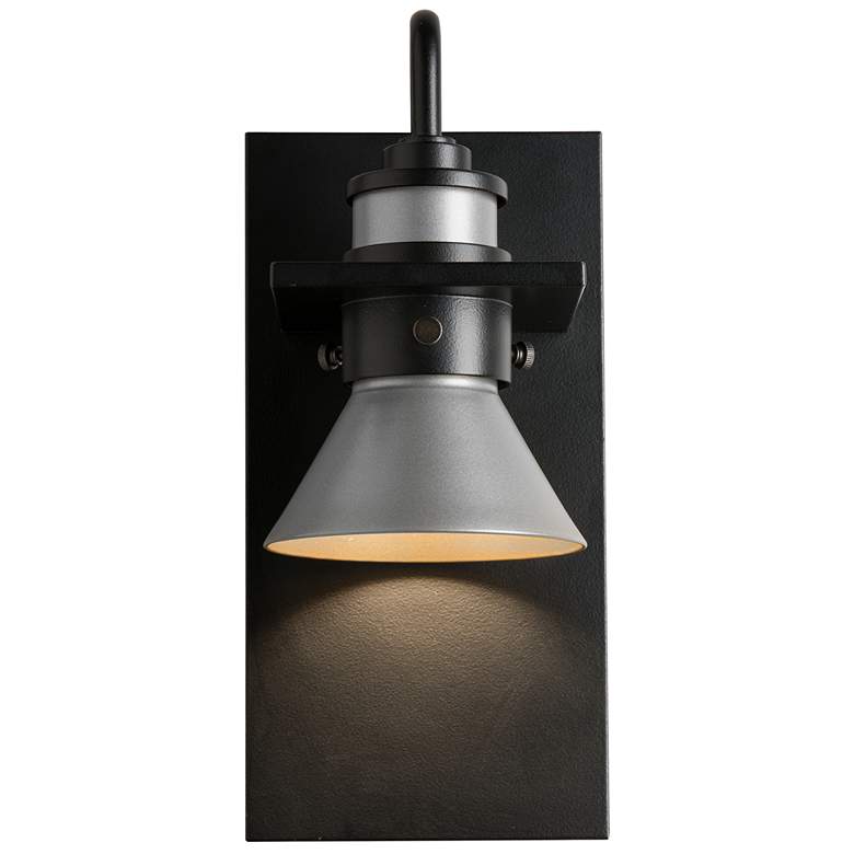 Image 1 Erlenmeyer Dark Sky Outdoor Sconce - Black Finish - Steel Accents