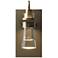 Erlenmeyer Sconce - Soft Gold Finish - Clear Glass