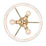 5_Erma 16 1/2" Wide Brushed Champagne Bronze Ceiling Light more views