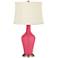 Eros Pink Anya Table Lamp with Dimmer