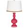 Eros Pink Apothecary Table Lamp with Serpentine Trim