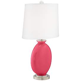 Image3 of Eros Pink Carrie Table Lamp Set of 2 with Dimmers more views