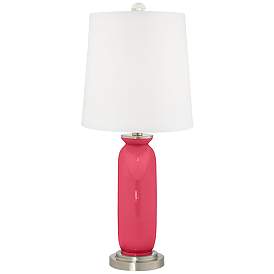 Image4 of Eros Pink Carrie Table Lamp Set of 2 with Dimmers more views