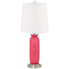 Image4 of Eros Pink Carrie Table Lamp Set of 2 more views
