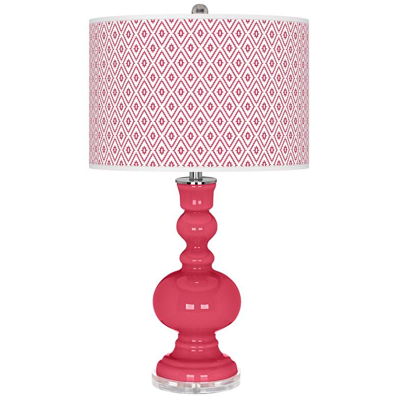 Image 1 Eros Pink Diamonds Apothecary Table Lamp