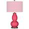 Eros Pink Diamonds Double Gourd Table Lamp