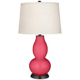 Image2 of Eros Pink Double Gourd Table Lamp