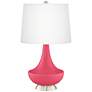 Eros Pink Gillan Glass Table Lamp