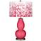 Eros Pink Mosaic Giclee Double Gourd Table Lamp