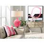 Eros Pink Toby Table Lamp