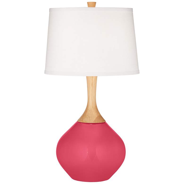 Image 1 Eros Pink Wexler Table Lamp with Dimmer