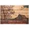 Erstwhile Barn 4 36" Wide Giclee Print Solid Wood Wall Art