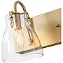 3_Erythronium 22" Wide Matte Gold 3-Light Bath Light more views