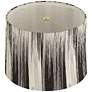 Esbjerg Monochrome Drum Lamp Shade 13x14x10 (Washer)