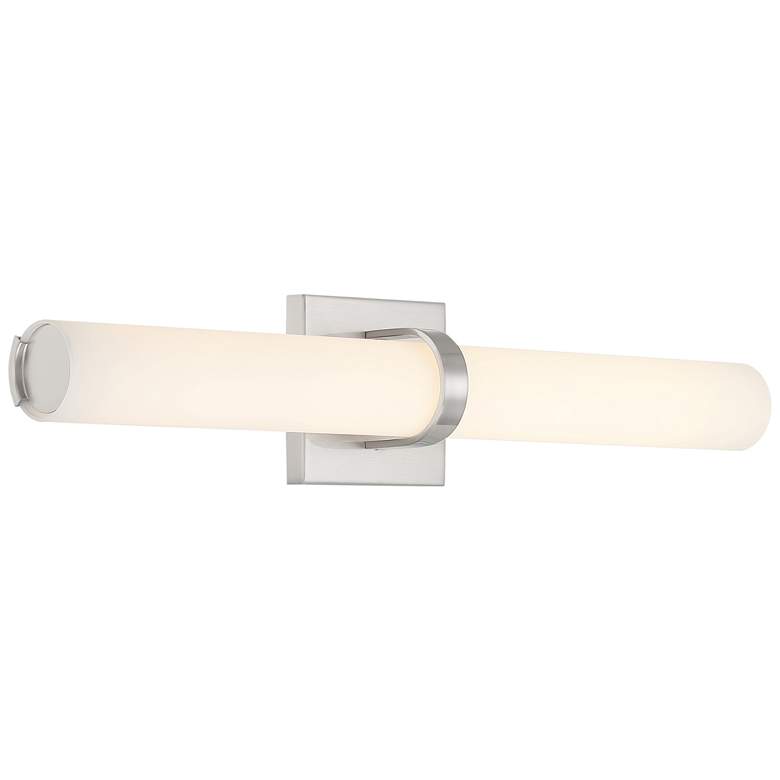 Image 1 Escape 17" LED Brushed Steel Finish Vanity