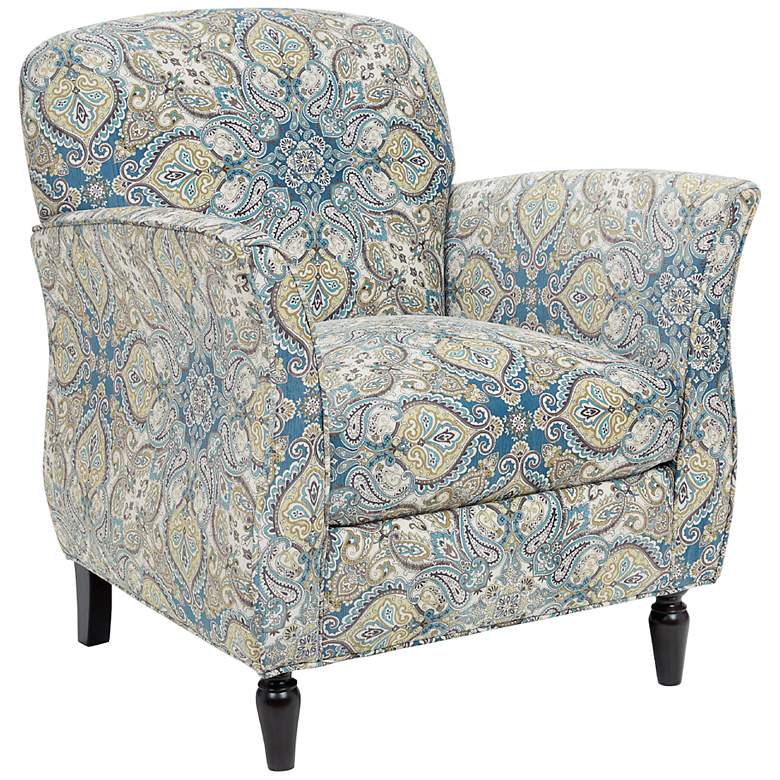 Image 2 Escher Multi-Color Fabric Accent Chair