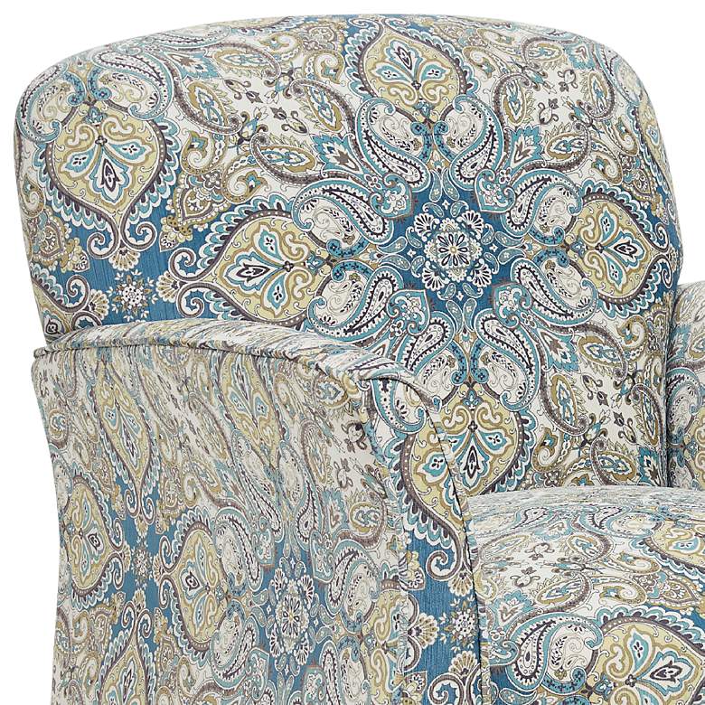 Image 3 Escher Multi-Color Fabric Accent Chair more views