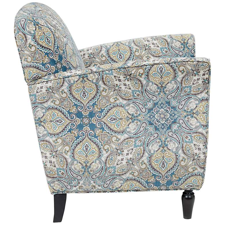 Image 7 Escher Multi-Color Fabric Accent Chair more views