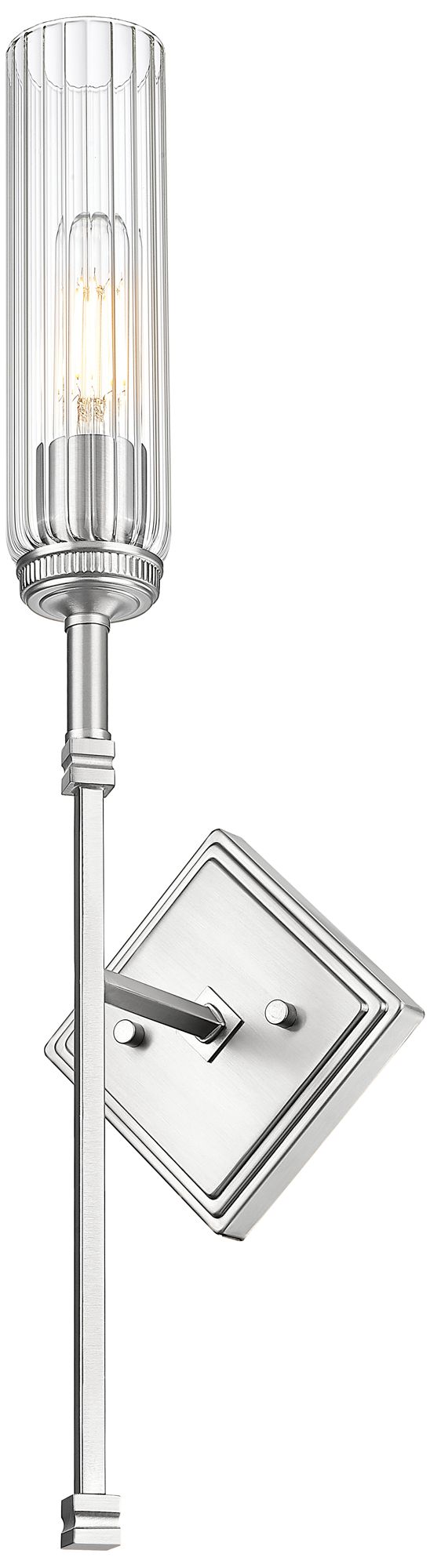 Image 5 Esme by Z-Lite Brushed Nickel 1 Light Wall Sconce more views