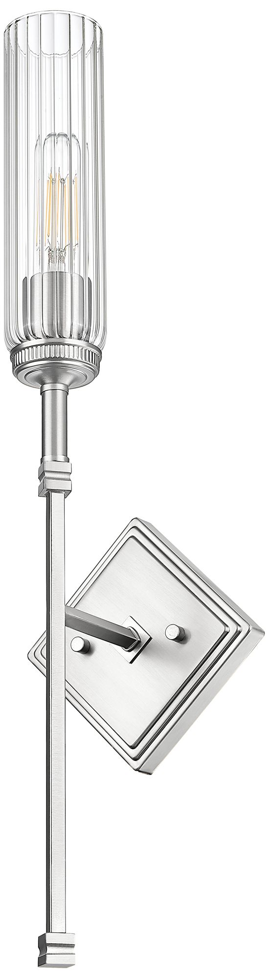 Image 7 Esme by Z-Lite Brushed Nickel 1 Light Wall Sconce more views