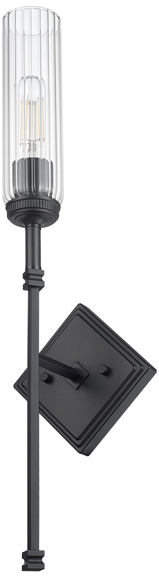 Image 7 Esme by Z-Lite Matte Black 1 Light Wall Sconce more views