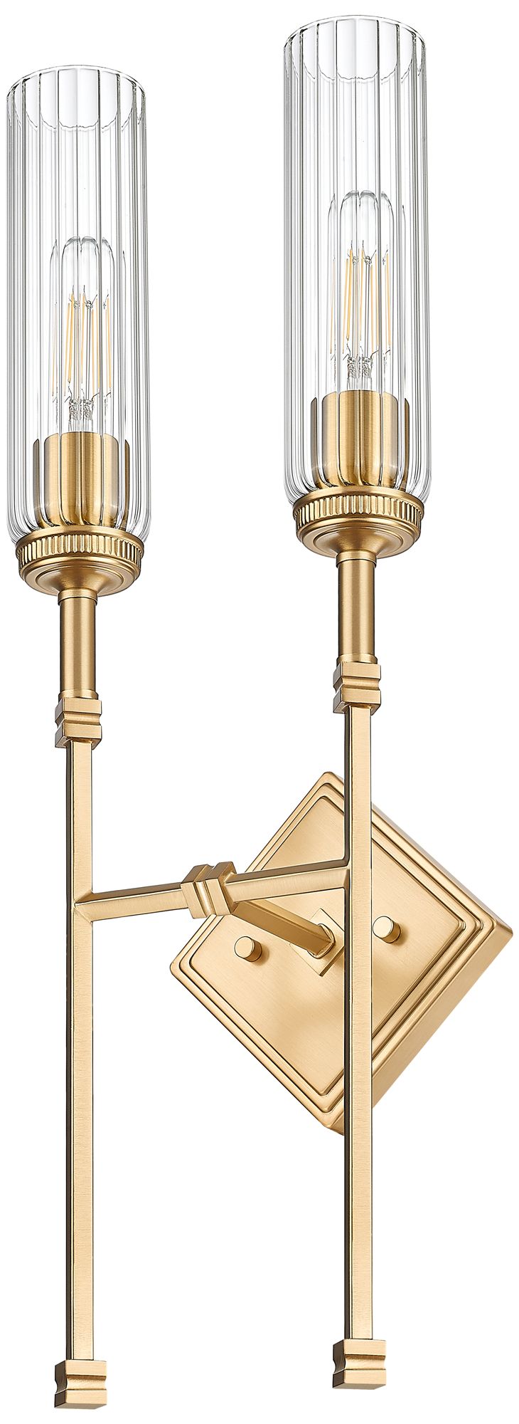 Image 7 Esme by Z-Lite Modern Gold 2 Light Wall Sconce more views