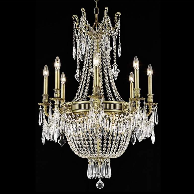 Image 1 Esperanza Collection 26" Wide French Gold Chandelier