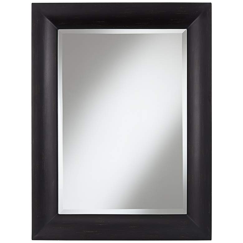 Image 1 Espresso 35 1/4 inch High Rectangular Wall Mirror