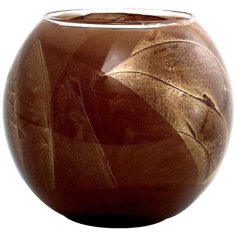 Image 1 Esque&#8482; 4 inch Chocolate Candle Globe with Gift Box