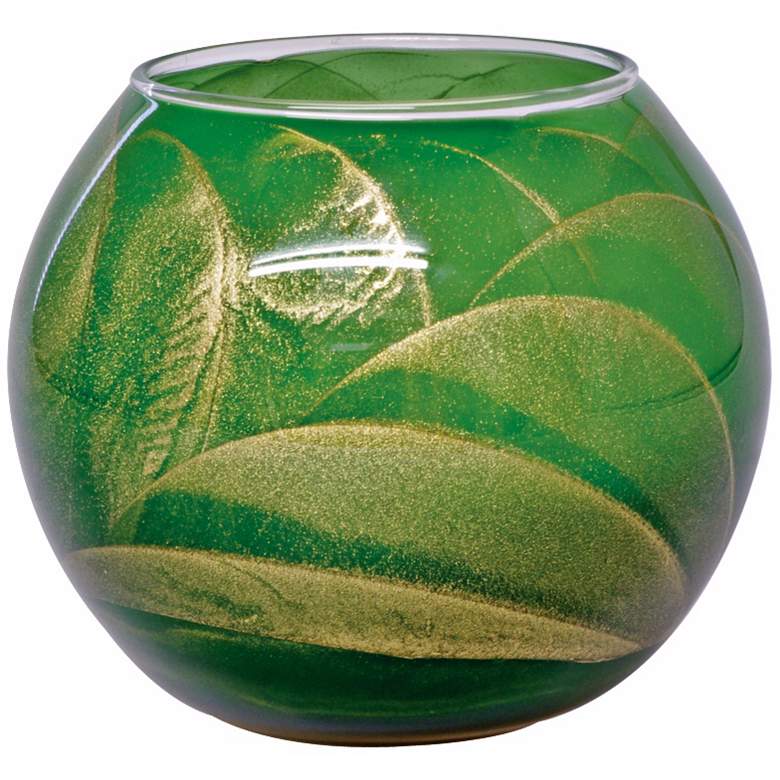 Image 1 Esque&#8482; 4 inch Emerald Green Candle Globe with Gift Box