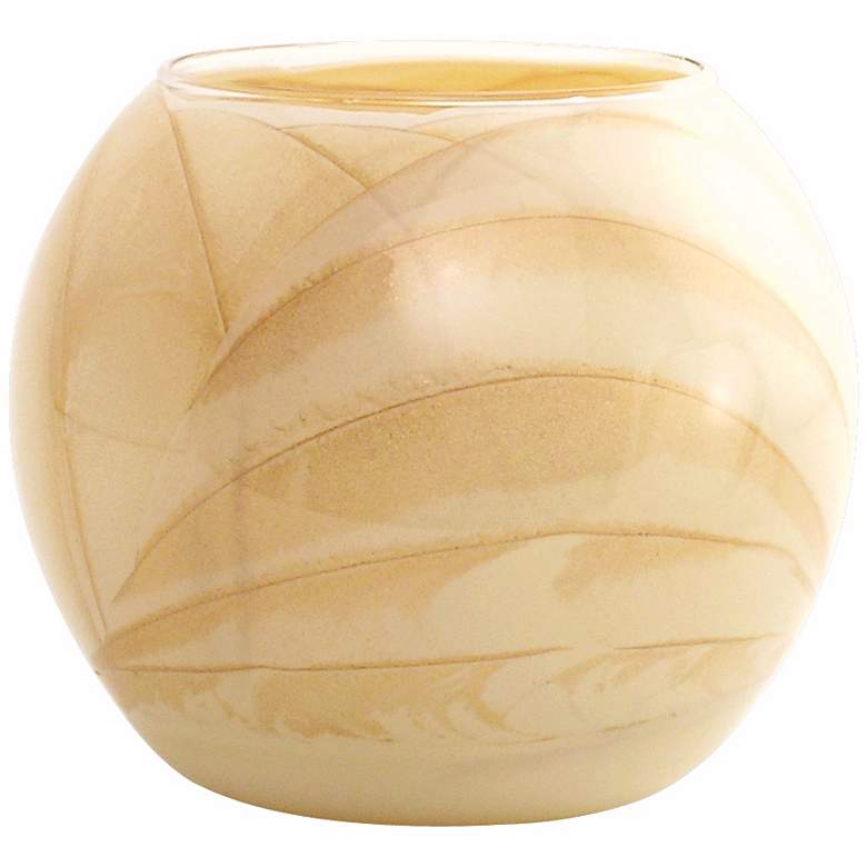 Image 1 Esque&#8482; 4 inch Ivory Candle Globe with Gift Box
