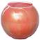 Esque Coral Rose Candle Globe