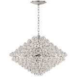 Essa 31 1/2&quot;W Crystal Pendant with LED Canopy