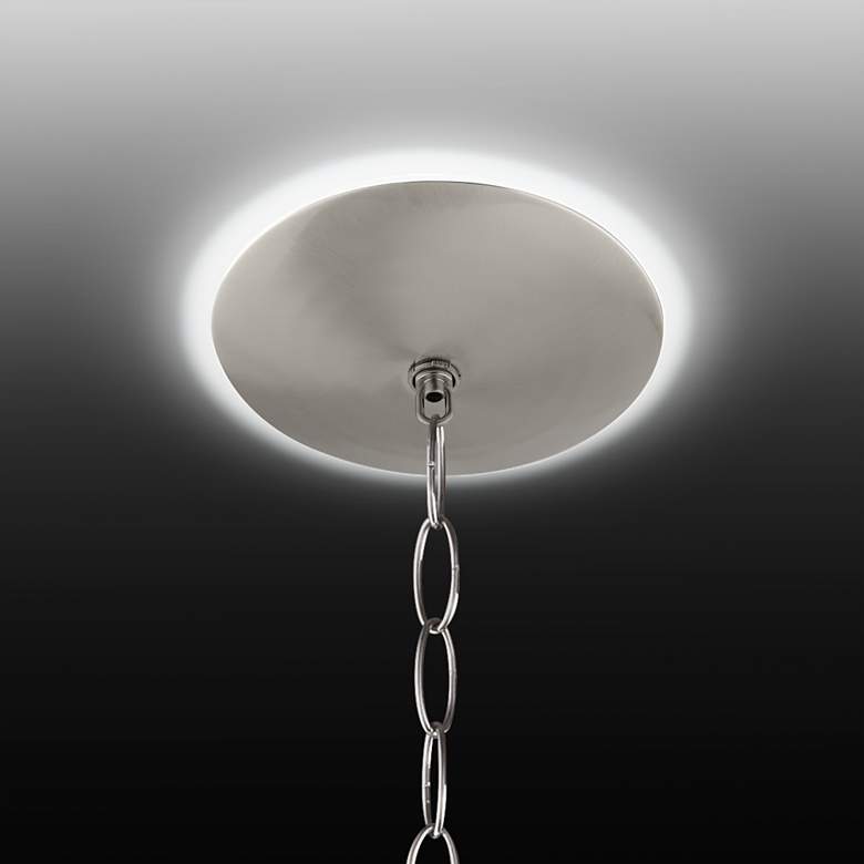 Essa 31 1/2&quot;W Crystal Pendant with LED Canopy more views