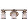 Thumbnail1 of Essence 23 1/4" Wide Satin Bronze 3-Light Vanity Bath Light