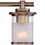 Essence 23 1/4" Wide Satin Bronze 3-Light Vanity Bath Light