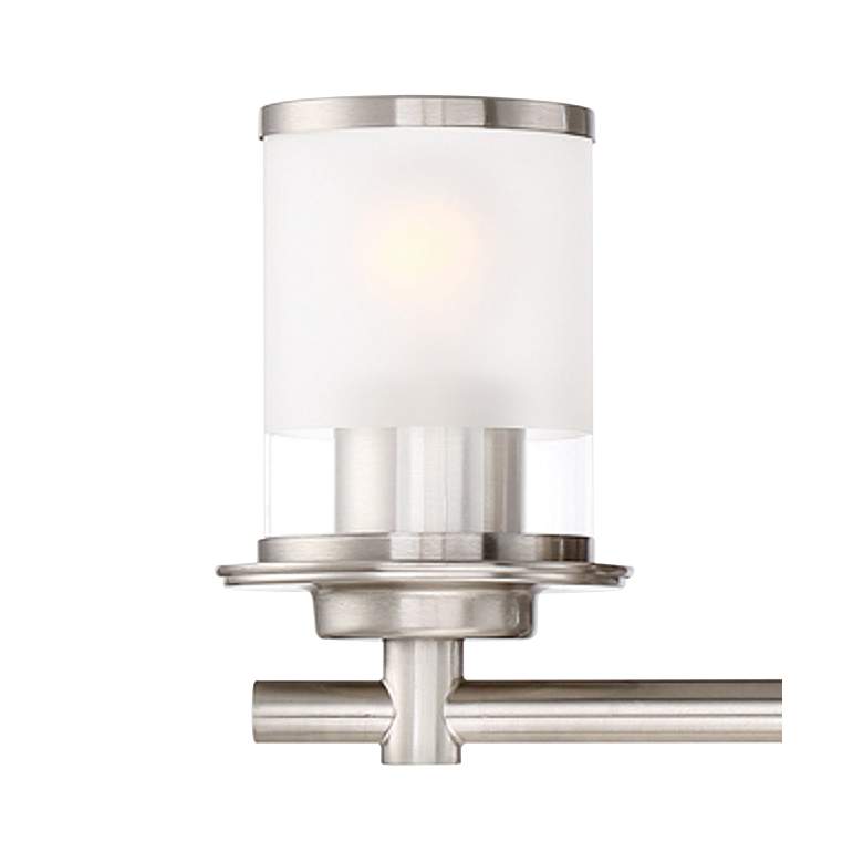 Image 3 Essence 23 1/4" Wide Satin Platinum Metal 3-Light Bath Light more views