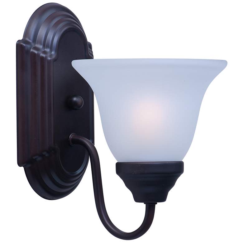 Image 1 Essentials 1-Light 6 inch Wide Oil Rubbed Bronze Wall Sconce