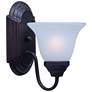 Essentials 1-Light 6" Wide Oil Rubbed Bronze Wall Sconce