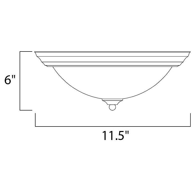 Image 2 Essentials 1-Light Flush Mount more views