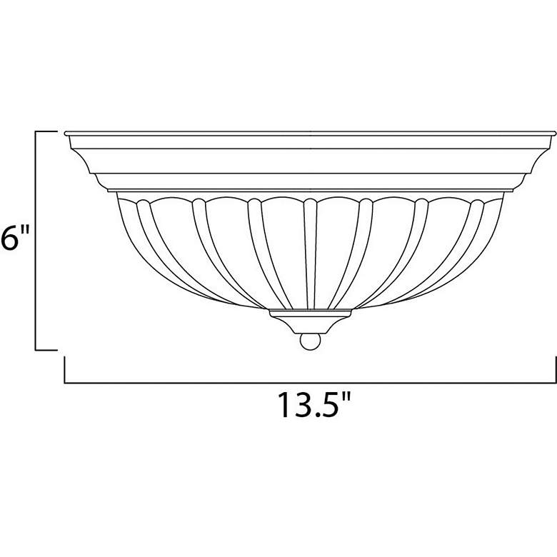 Image 2 Essentials 2-Light Flush Mount more views