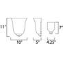 Thumbnail2 of Essentials - 2058x-Wall Sconce more views