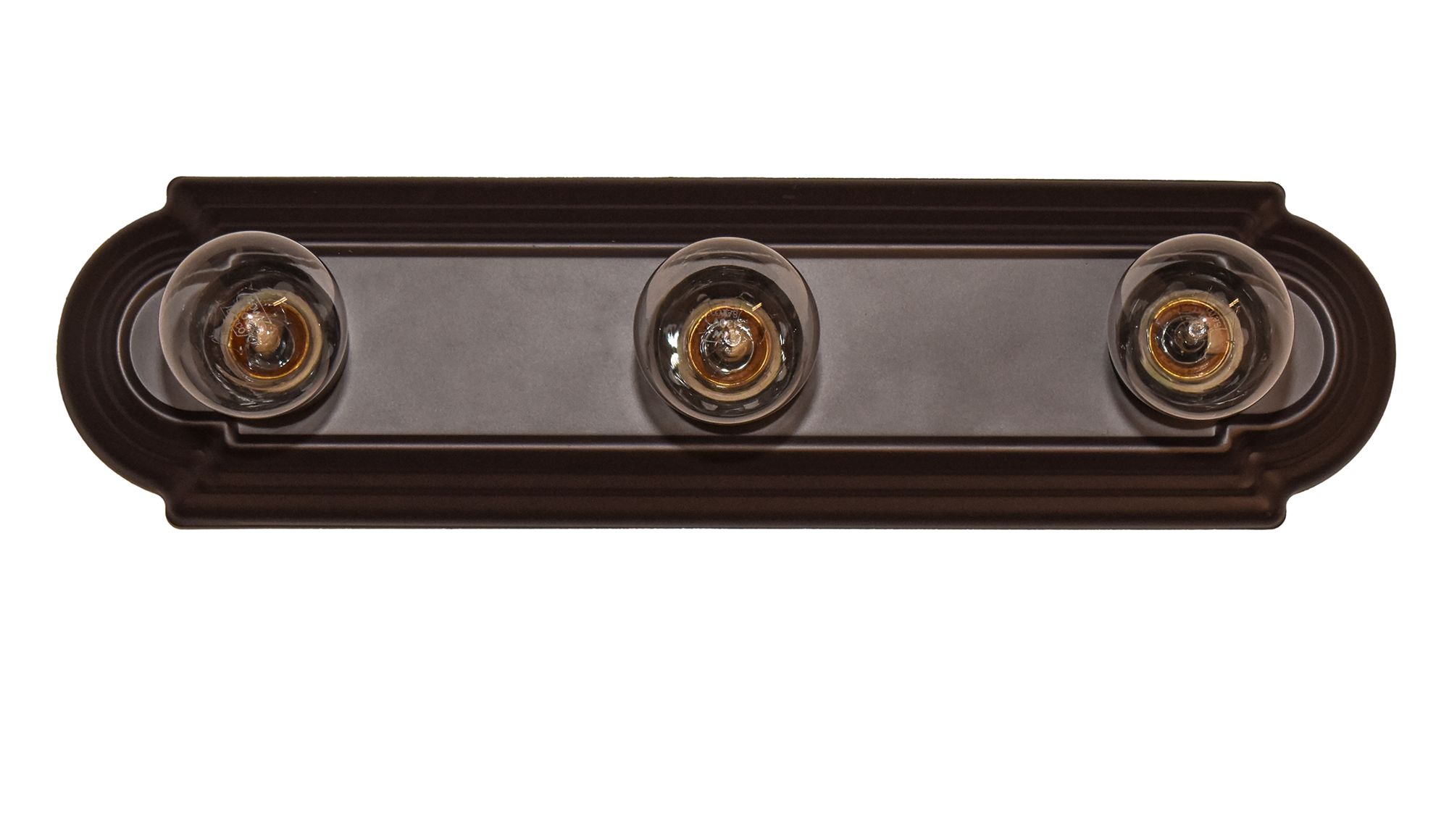 Image 3 Essentials 3-Light Racetrack Bath Vanity Light Oil Rubbed Bronze more views