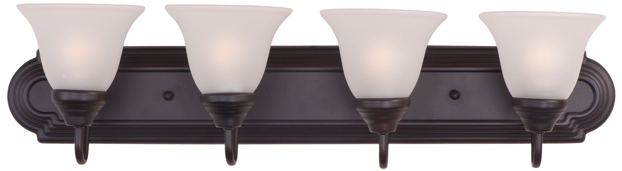 Essentials 4-Light 30" Wide Bath Vanity - Oil Rubbed Bronze